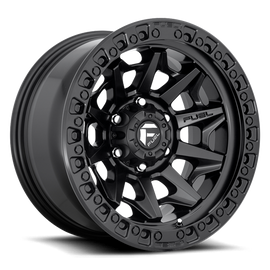Aluminum Wheels 20X9 Covert D694 6 On 139.7 Matte Black 106.1 Bore 1 Offset Multi Spoke Fuel Off Road Wheels