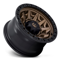 Load image into Gallery viewer, Aluminum Wheels 17X9 Covert D696 5 On 127 Matte Bronze Black Bead Ring 71.5 Bore 1 Offset Multi Spoke Fuel Off Road Wheels
