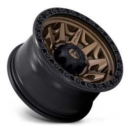 Aluminum Wheels 20X9 Covert D696 5 On 127 Matte Bronze Black Bead Ring 71.5 Bore 1 Offset Multi Spoke Fuel Off Road Wheels