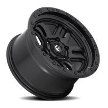 Load image into Gallery viewer, Aluminum Wheels 17X9 AMMO D700 6 On 139.7 Matte Black 106.1 Bore 1 Offset 5 Spoke Fuel Off Road Wheels