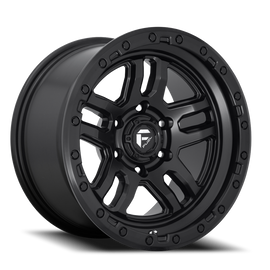 Aluminum Wheels 20X9 AMMO D700 5 On 150 Matte Black 110.2 Bore 1 Offset 5 Spoke Fuel Off Road Wheels