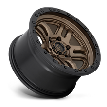 Load image into Gallery viewer, Aluminum Wheels 20X9 AMMO D702 5 On 139.7 Matte Bronze W/Black Bead Ring 78.1 Bore 1 Offset 5 Spoke Fuel Off Road Wheels