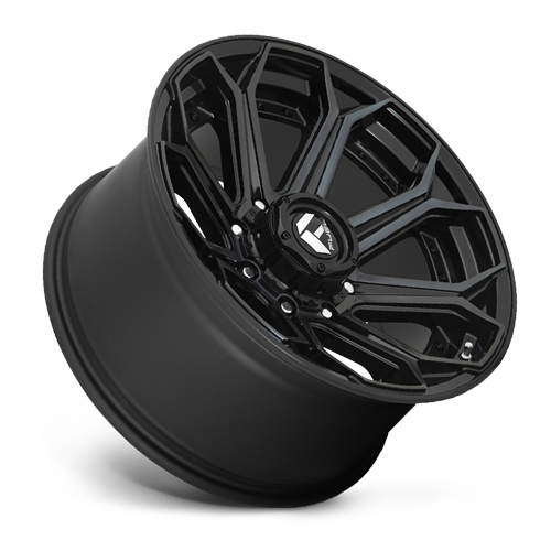 Aluminum Wheels 18X9 Siege D704 8 On 180 Gloss Black Machined Double Dark Tint 124.3 Bore 1 Offset Fuel Off Road Wheels
