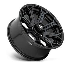Load image into Gallery viewer, Aluminum Wheels 18X9 Siege D704 6 On 135 Gloss Black Machined Double Dark Tint 87.1 Bore 1 Offset Fuel Off Road Wheels