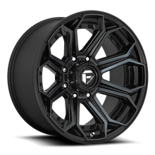 Load image into Gallery viewer, Aluminum Wheels 20X10 Siege D704 8 On 165.1 Gloss Black Machined Double Dark Tint 125.1 Bore -18 Offset Fuel Off Road Wheels