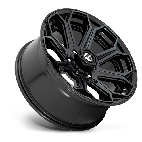 Aluminum Wheels 20X9 Siege D704 6 On 139.7 Gloss Black Machined Double Dark Tint 106.1 Bore 20 Offset Fuel Off Road Wheels