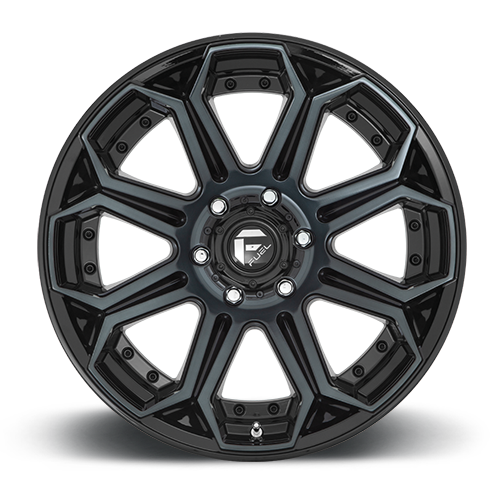 Aluminum Wheels 20X9 Siege D704 6 On 135 Gloss Black Machined Double Dark Tint 87.1 Bore 20 Offset Fuel Off Road Wheels