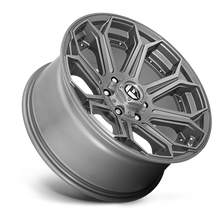 Load image into Gallery viewer, Aluminum Wheels 20X9 Siege D705 6 On 139.7 Brushed Gunmetal Gray Tinted Clear 106.1 Bore 1 Offset Fuel Off Road Wheels
