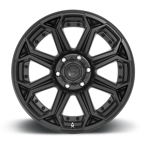 Aluminum Wheels 20X10 Siege D706 5 On 127 Matte Black 71.5 Bore -18 Offset Fuel Off Road Wheels