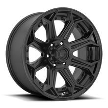 Load image into Gallery viewer, Aluminum Wheels 20X9 Siege D706 6 On 139.7 Matte Black 106.1 Bore 20 Offset Fuel Off Road Wheels