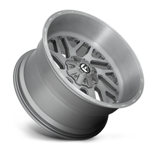 Load image into Gallery viewer, Aluminum Wheels 26X12 Triton Platinum D715 8 On 170 Brush Gunmetal Gray/Clear Tint 125.1 Bore -44 Offset Mesh Spoke Fuel Off Road Wheels