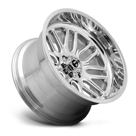 Aluminum Wheels 22X10 Ignite D721 8 On 170 High Luster Polished 125.1 Bore -18 Offset Fuel Off Road Wheels