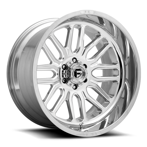 Aluminum Wheels 22X10 Ignite D721 8 On 165.1 High Luster Polished 125.1 Bore -18 Offset Fuel Off Road Wheels