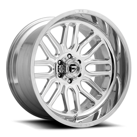 Aluminum Wheels 22X10 Ignite D721 6 On 139.7 High Luster Polished 106.1 Bore -19 Offset Fuel Off Road Wheels