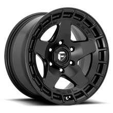 Load image into Gallery viewer, Aluminum Wheels 17X9 Warp D733 6 On 139.7 Satin Black 106.1 Bore 1 Offset Fuel Off Road Wheels