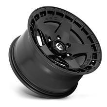 Load image into Gallery viewer, Aluminum Wheels 17X9 Warp D733 6 On 139.7 Satin Black 106.1 Bore 1 Offset Fuel Off Road Wheels