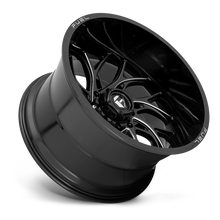 Load image into Gallery viewer, Aluminum Wheels 26X14 Runner D741 8 On 170 Gloss Black Milled 125.1 Bore -75 Offset Fuel Off Road Wheels