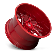 Load image into Gallery viewer, Aluminum Wheels 22X12 Runner D742 8 On 180 Candy Red Milled 124.3 Bore -44 Offset Fuel Off Road Wheels