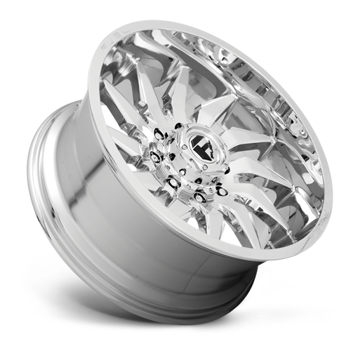 Aluminum Wheels 20X10 Saber D743 6 On 139.7 Chrome 106.1 Bore -18 Offset Fuel Off Road Wheels