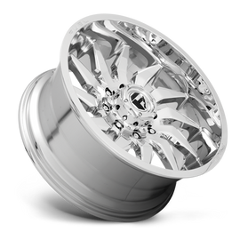 Aluminum Wheels 22X12 Saber D743 8 On 180 Chrome 124.3 Bore -44 Offset Fuel Off Road Wheels