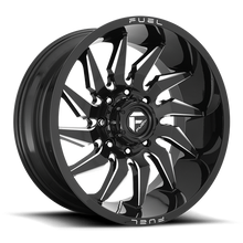 Load image into Gallery viewer, Aluminum Wheels 22X12 Saber D744 8 On 170 Gloss Black Milled 125.1 Bore -44 Offset Fuel Off Road Wheels