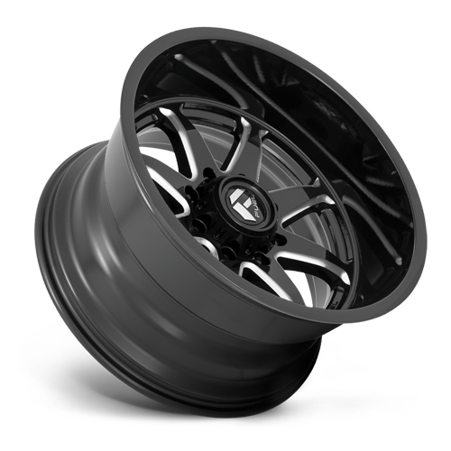 Aluminum Wheels 20X9 Hammer D749 5 On 150 Gloss Black Milled 110.2 Bore 1 Offset Fuel Off Road Wheels