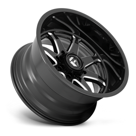 Aluminum Wheels 22X10 Hammer D749 5 On 127 Gloss Black Milled 71.5 Bore -18 Offset Fuel Off Road Wheels