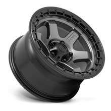 Load image into Gallery viewer, Aluminum Wheels 17X9 Block D752 5 On 127 Gunmetal Gray/Black Ring 71.5 Bore 1 Offset 6 Spoke Fuel Off Road Wheels