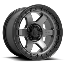 Load image into Gallery viewer, Aluminum Wheels 18X9 Block D752 5 On 127 Gunmetal Gray/Black Ring 71.5 Bore 1 Offset 6 Spoke Fuel Off Road Wheels