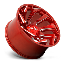 Load image into Gallery viewer, Aluminum Wheels 15X8 Reaction D754 5 On 139.7 Candy Red Milled 108 Bore -18 Offset Fuel Off Road Wheels