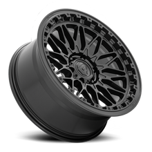 Load image into Gallery viewer, Aluminum Wheels 17X9 Trigger D757 6 On 139.7 Matte Black 106.1 Bore 1 Offset Fuel Off Road Wheels