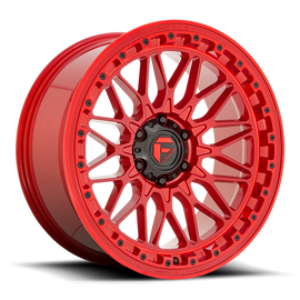 Aluminum Wheels 17X9 Trigger D758 5 On 127 Candy Red 71.5 Bore -12 Offset Fuel Off Road Wheels