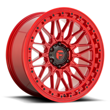 Load image into Gallery viewer, Aluminum Wheels 20X9 Trigger D758 6 On 135 Candy Red 87.1 Bore 1 Offset Fuel Off Road Wheels
