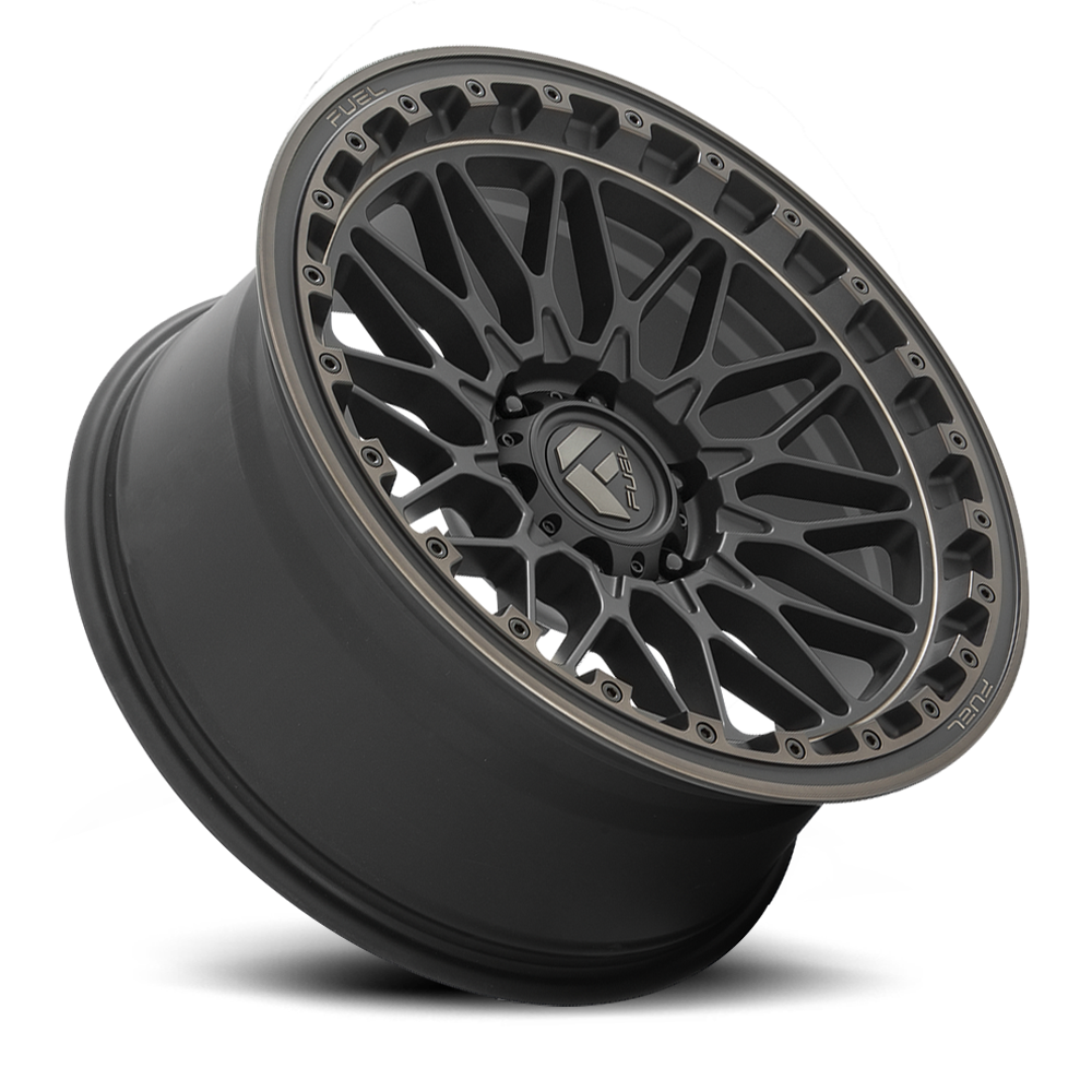 Aluminum Wheels 20X9 Trigger D759 6 On 135 Matte Black/Dark Tint 87.1 Bore 1 Offset Fuel Off Road Wheels