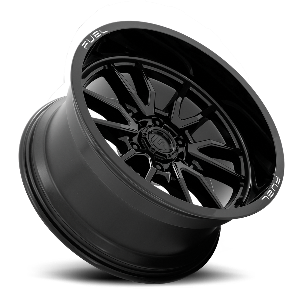 Aluminum Wheels 20X9 Clash 6 D760 8 On 170 Gloss Black 125.1 Bore 1 Offset Multi Spoke Fuel Off Road Wheels