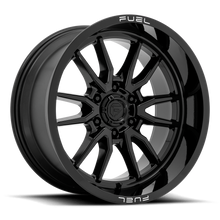 Load image into Gallery viewer, Aluminum Wheels 20X9 Clash 6 D760 8 On 180 Gloss Black 124.2 Bore 20 Offset Multi Spoke Fuel Off Road Wheels