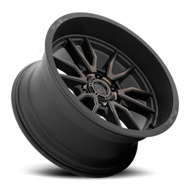 Aluminum Wheels 17X9 Clash 6 D762 6 On 139.7 Matte Black Double Dark Tint 106.1 Bore -12 Offset Multi Spoke Fuel Off Road Wheels