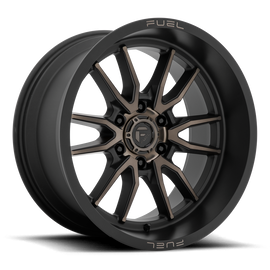 Aluminum Wheels 20X9 Clash 6 D762 6 On 135 Matte Black Double Dark Tint 87.1 Bore 1 Offset Multi Spoke Fuel Off Road Wheels