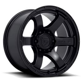 Aluminum Wheels 17X9 Rush D766 6 On 139.7 Satin Black 106.1 Bore -12 Offset 30.20 Lbs Fuel Off Road Wheels
