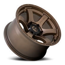 Load image into Gallery viewer, Aluminum Wheels 17X9 Rush D768 6 On 139.7 Matte Bronze 106.1 Bore 1 Offset Fuel Off Road Wheels