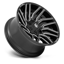 Load image into Gallery viewer, Aluminum Wheels 22X12 Typhoon D773 8 On 170 Gloss Black Milled 125.1 Bore -44 Offset Fuel Off Road Wheels