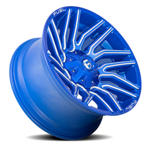 Load image into Gallery viewer, Aluminum Wheels 20X9 Typhoon D774 8 On 170 Anodized Blue MIlled 125.1 Bore 1 Offset Fuel Off Road Wheels