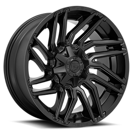 Aluminum Wheels 22X10 Typhoon D775 5 On 114.3/5 On 127 Matte Black 78 Bore -18 Offset Fuel Off Road Wheels
