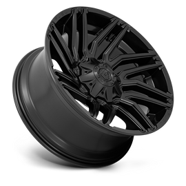 Aluminum Wheels 22X12 Typhoon D775 8 On 170 Matte Black 125.1 Bore -44 Offset Fuel Off Road Wheels