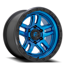 Load image into Gallery viewer, Aluminum Wheels 17X9 AMMO D790 6 On 135 Blue W/Black Lip 87.1 Bore -12 Offset Fuel Off Road Wheels