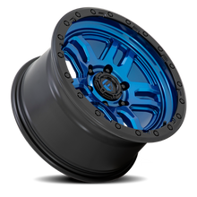 Load image into Gallery viewer, Aluminum Wheels 17X9 AMMO D790 6 On 135 Blue W/Black Lip 87.1 Bore -12 Offset Fuel Off Road Wheels