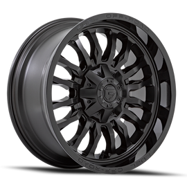 Aluminum Wheels 20X9 Arc D796 6 On 135/6 On 139.7 Matte Black W/ Gloss Black Lip 106.1 Bore 1 Offset Fuel Off Road Wheels