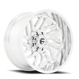 Aluminum Wheels 20X9 Hurricane D809 6 On 139.7 Polished Milled 106.1 Bore 1 Offset Fuel Off Road Wheels
