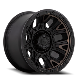 Aluminum Wheels 20X10 Traction D824 5 On 139.7 Matte Black Double Dark Tint 78.1 Bore -18 Offset Fuel Off Road Wheels
