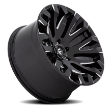 Load image into Gallery viewer, Aluminum Wheels 18X9 Quake D828 5 On 150 Gloss Black Milled 110.1 Bore 1 Offset Fuel Off Road Wheels